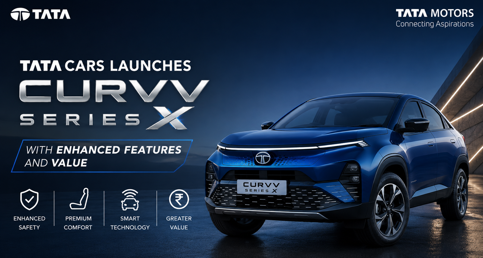 Tata Cars launches Curvv Series X with enhanced features and value